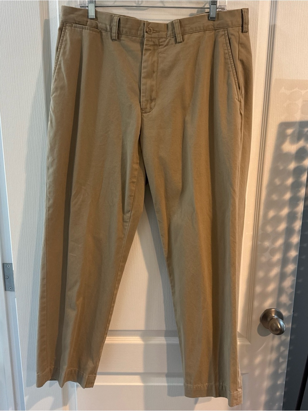 Vintage 90’s Ralph Lauren Men's Tan Khaki Pants